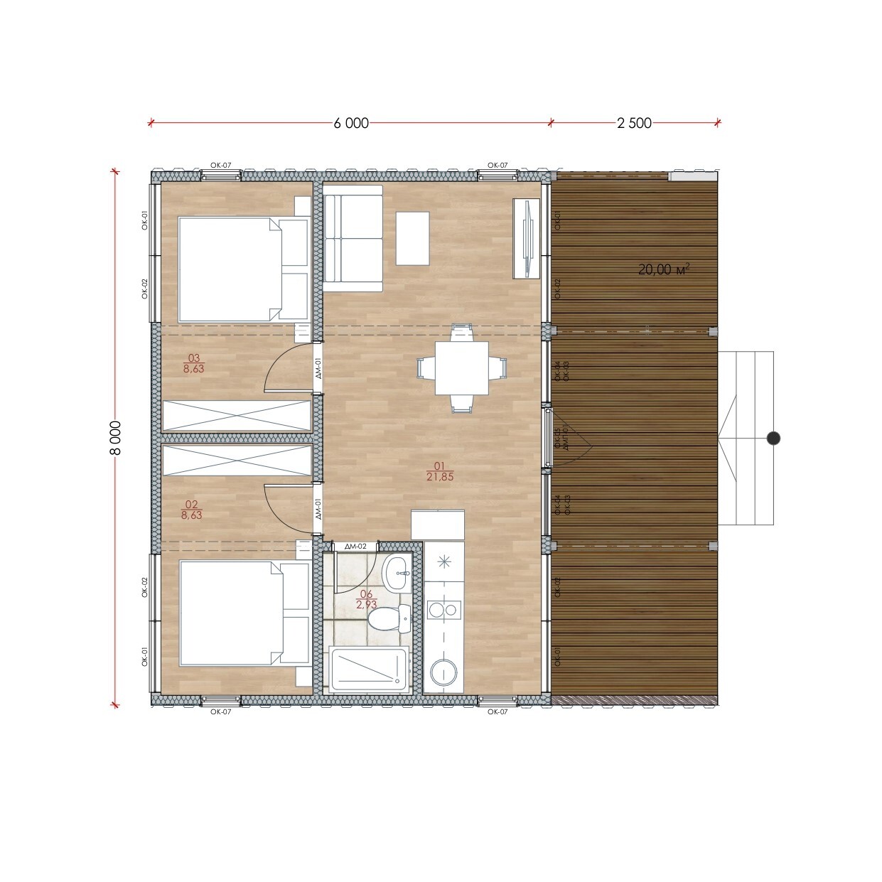 Модульный дом с отделкой под ключ — Загородная жизнь без компромиссов