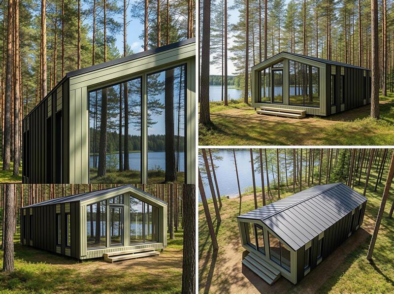 Быстровозводимый дом: Жизнь начинается здесь, а не на стройке | Проекты под ключ