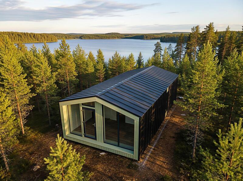 Быстровозводимый дом: Жизнь начинается здесь, а не на стройке | Проекты под ключ