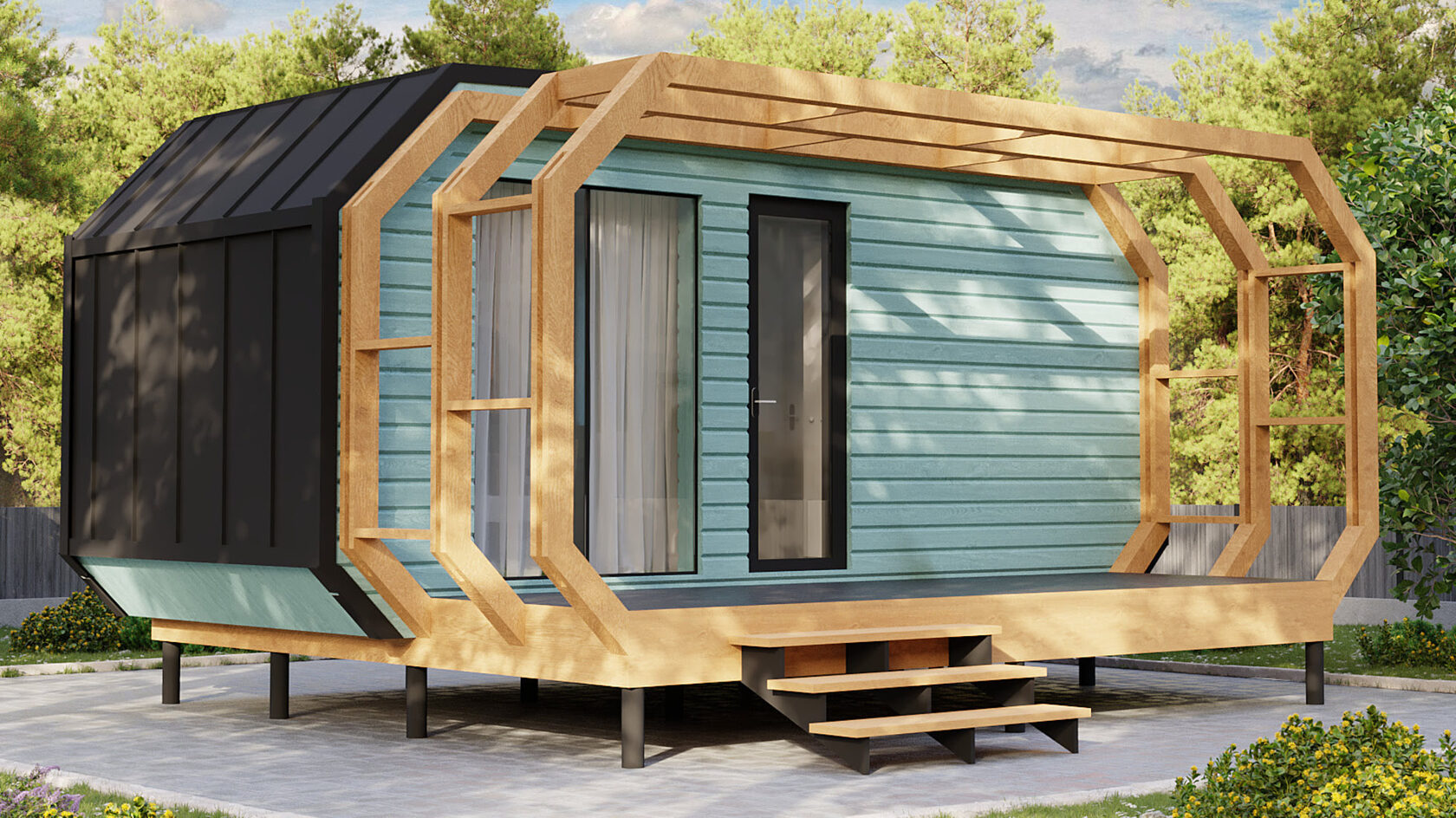 Модульный дом | Kosmos 23-02