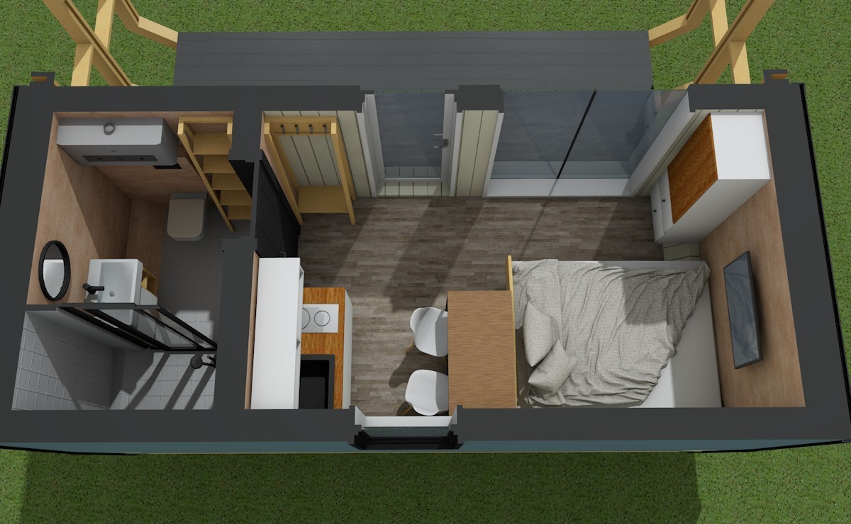 Модульный дом | Kosmos 23-02