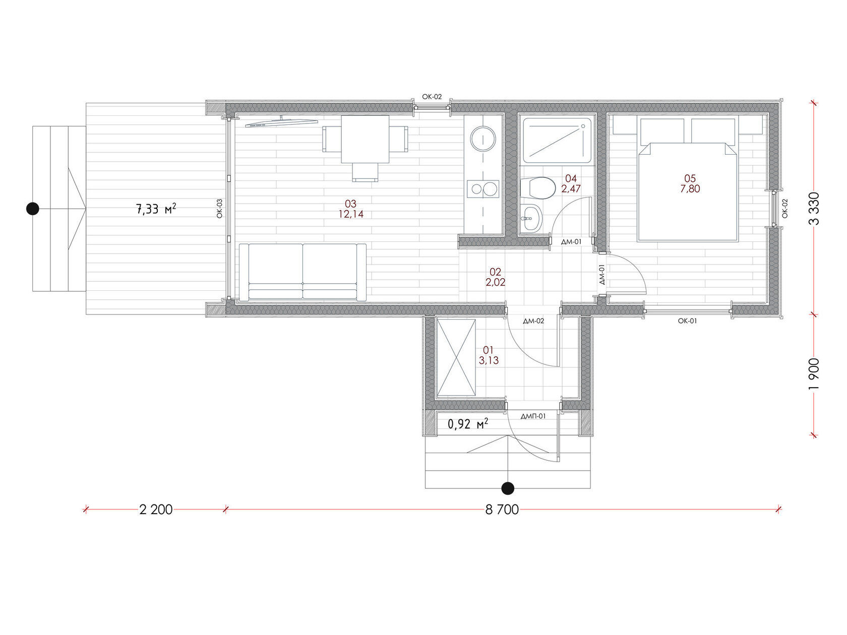 Модульный дом для комфортного отдыха — Купить под ключ