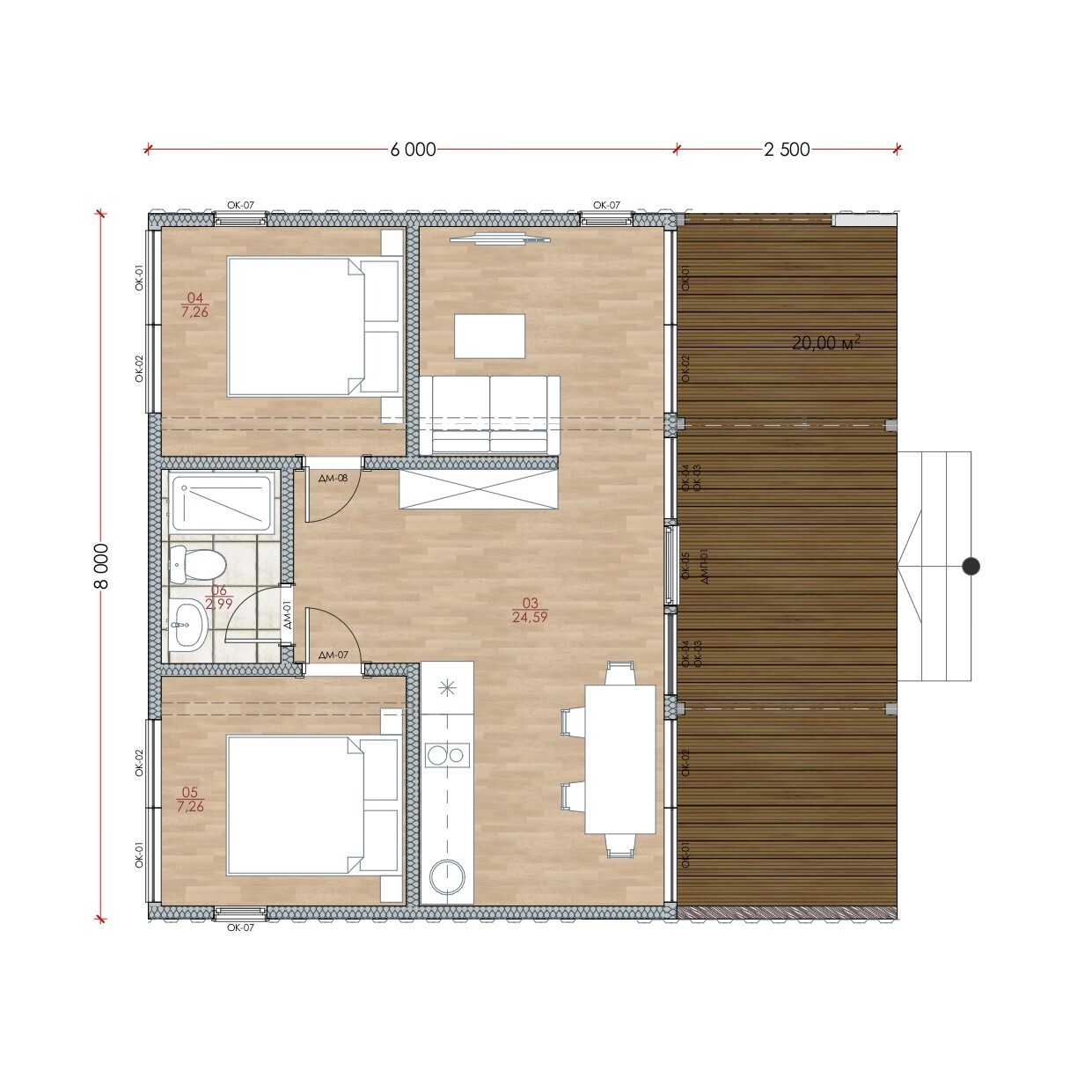 Модульный дом с отделкой под ключ — Загородная жизнь без компромиссов