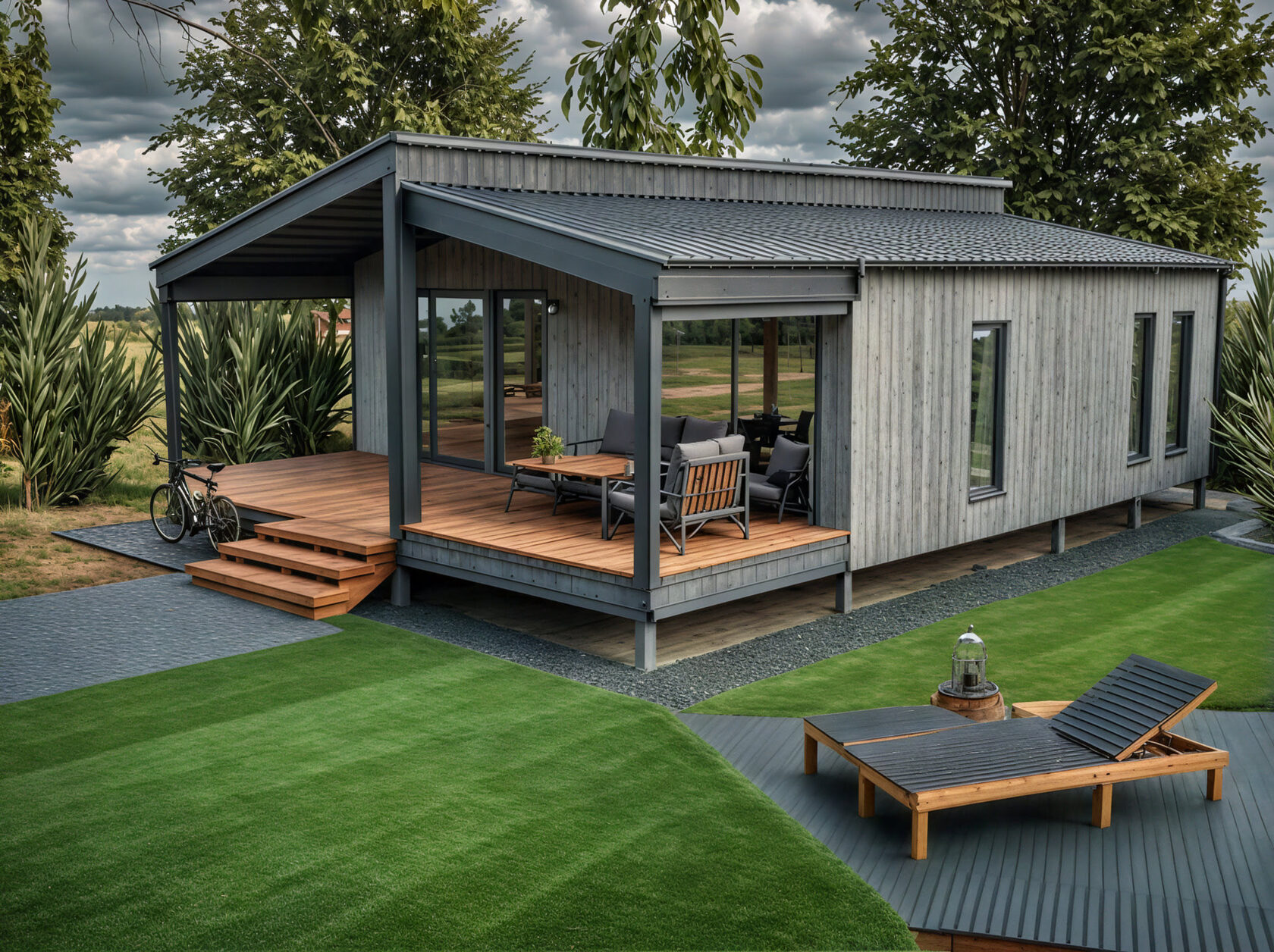 Модульный дом | Mini 64-02