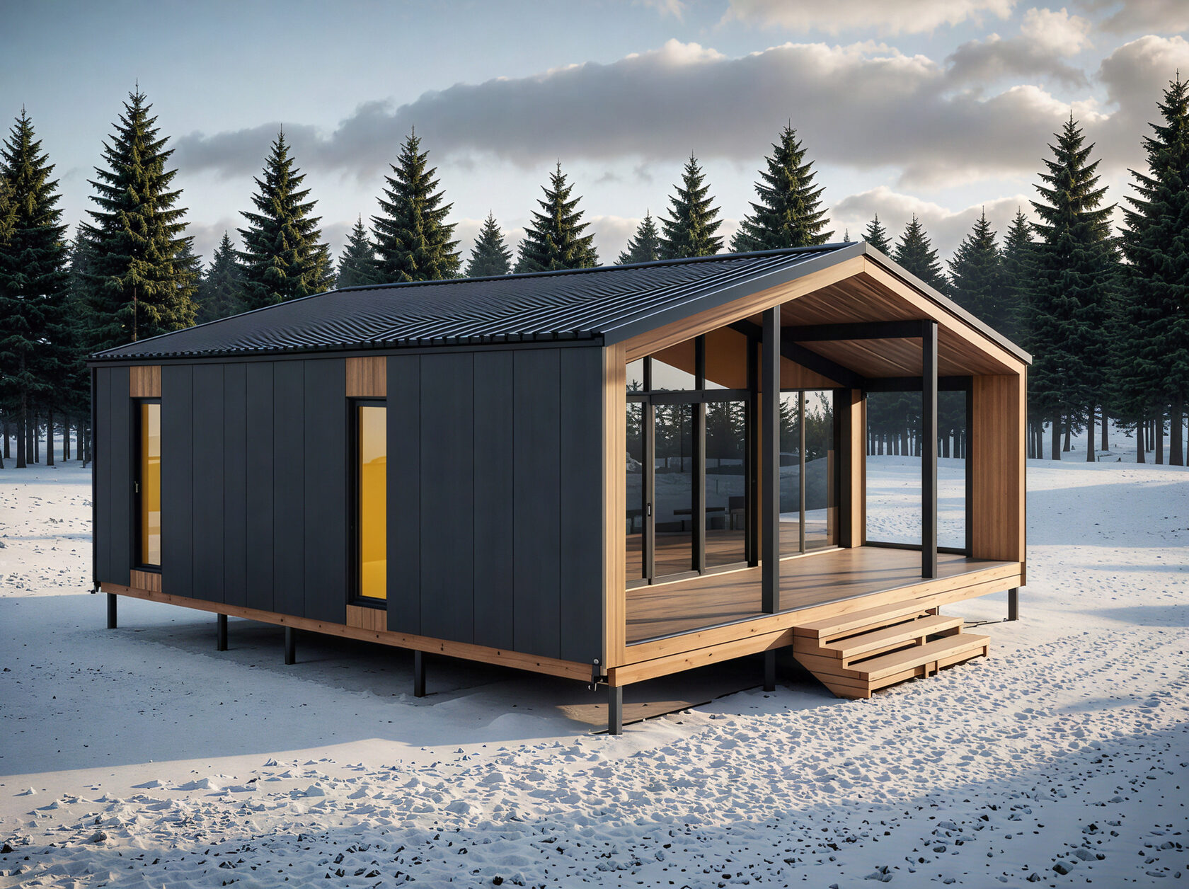 Модульный дом с отделкой под ключ — Загородная жизнь без компромиссов