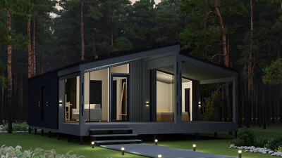 Модульный дом | Mini 55-02