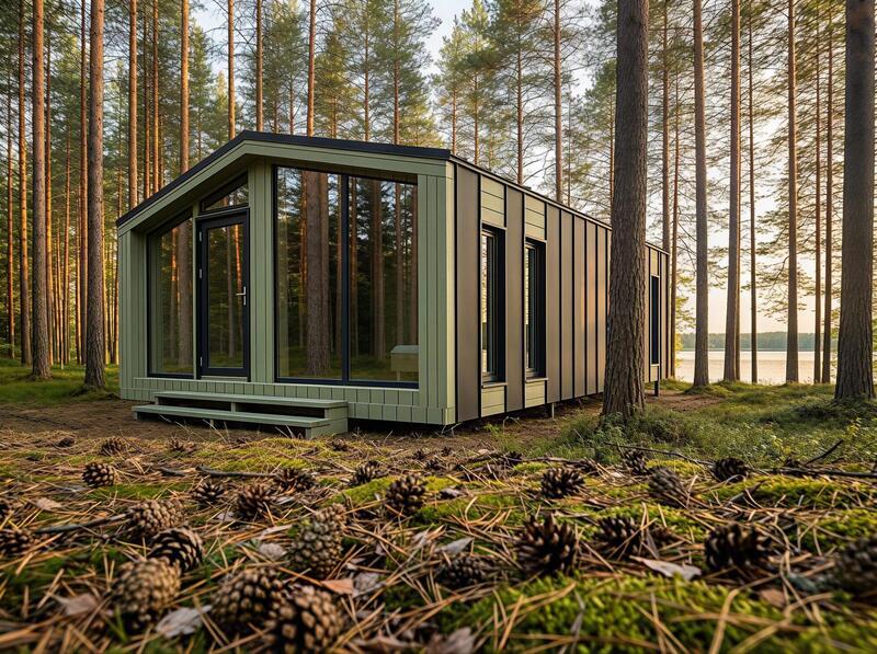 Быстровозводимый дом: Жизнь начинается здесь, а не на стройке | Проекты под ключ