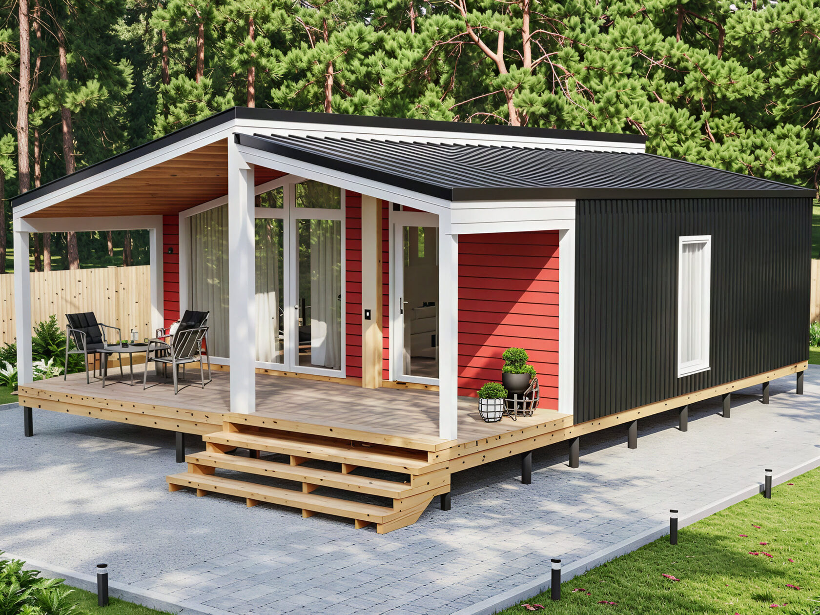 Модульный дом | Mini 64-01