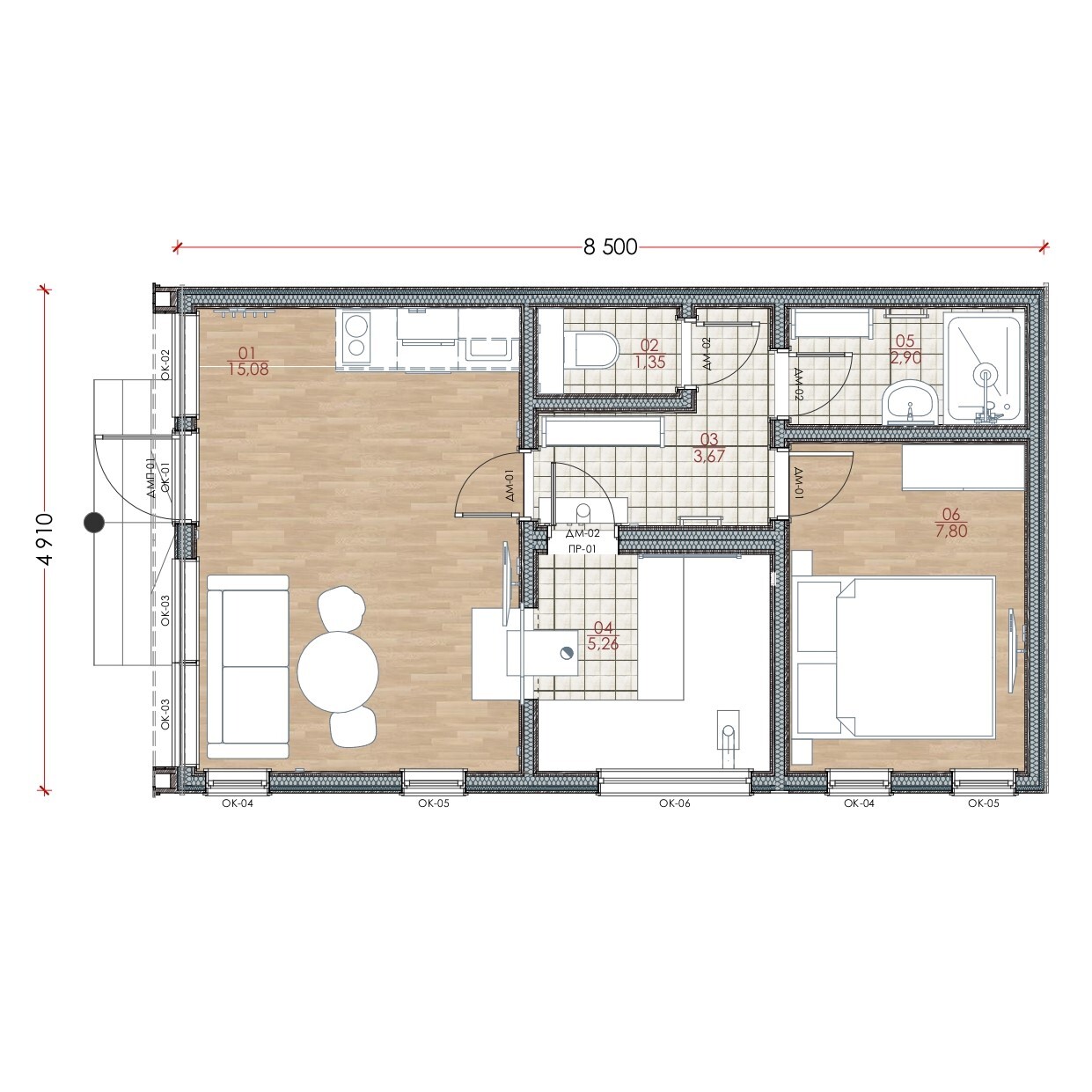 Готовый модульный домик под ключ — Купить от производителя