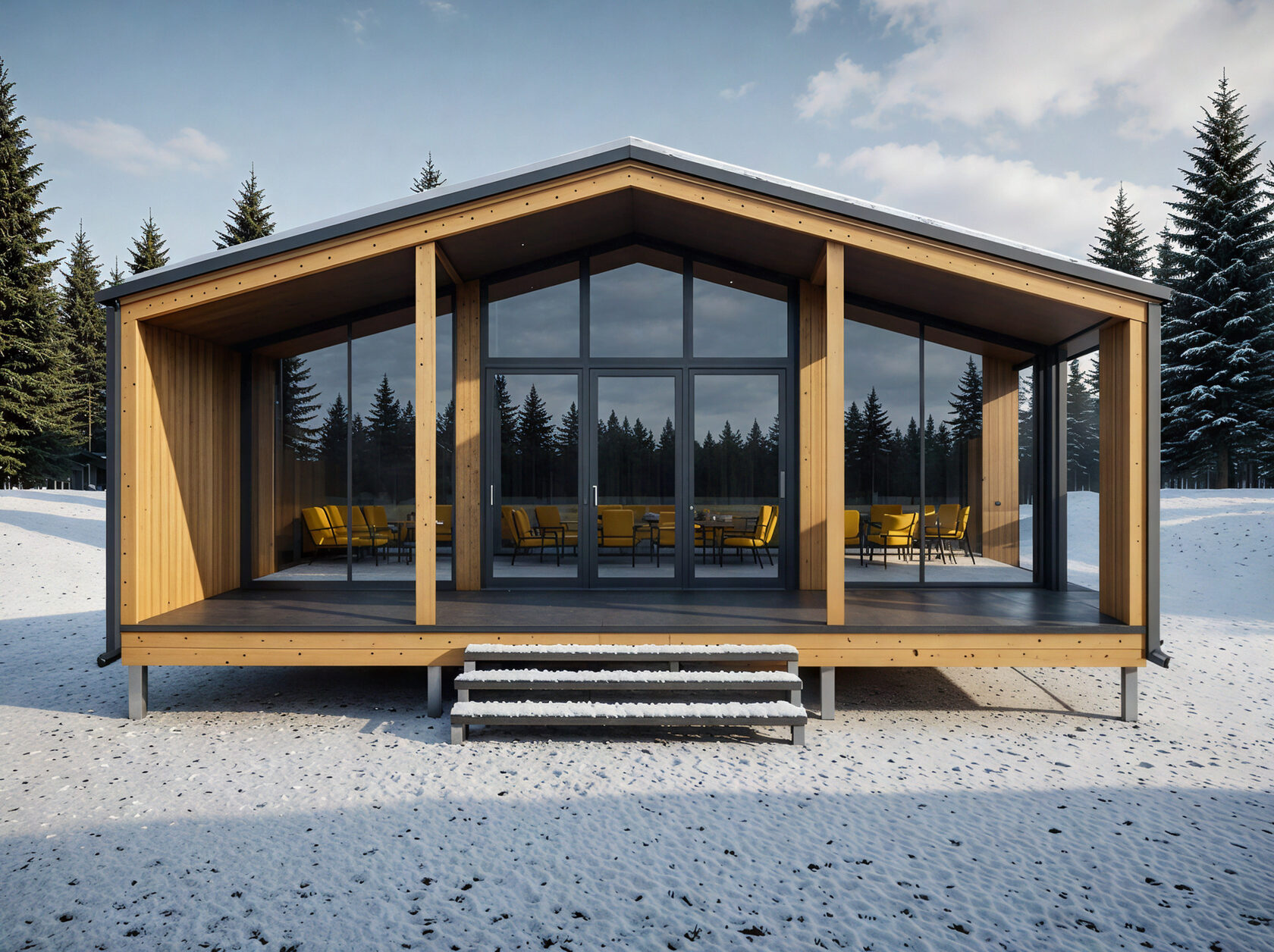 Модульный дом с отделкой под ключ — Загородная жизнь без компромиссов