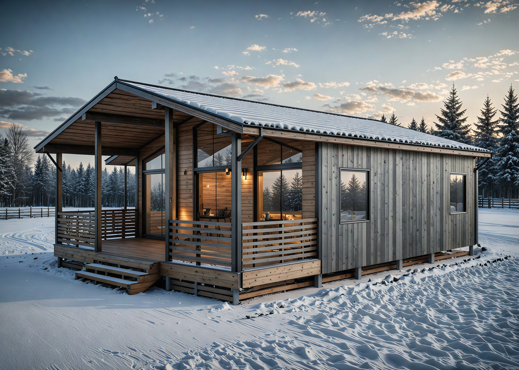 Модульный дом | Optima Classic 90