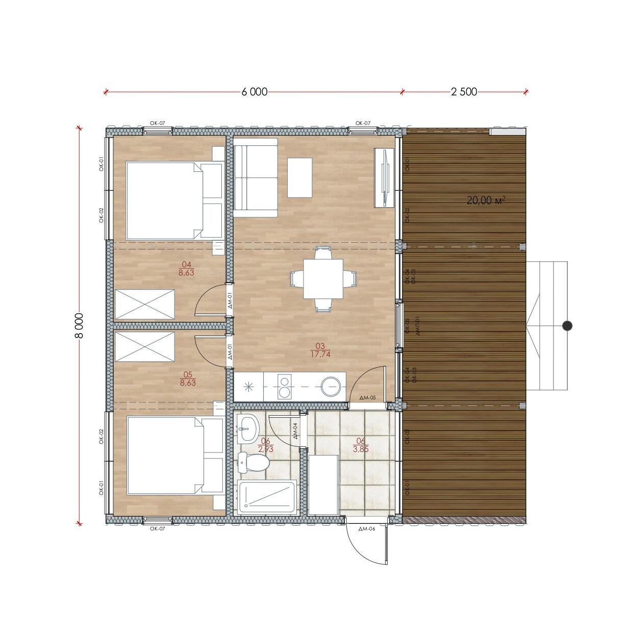 Модульный дом с отделкой под ключ — Загородная жизнь без компромиссов