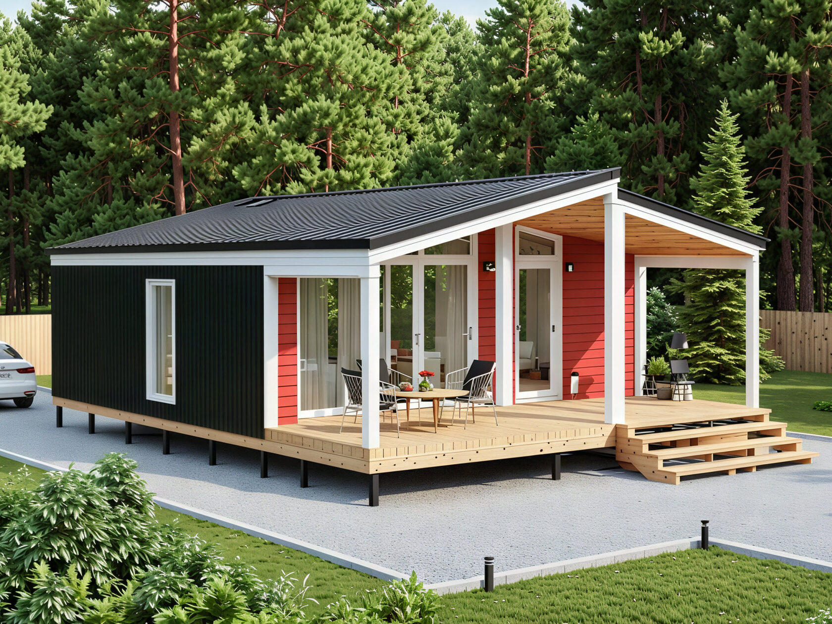 Модульный дом | Mini 64-01