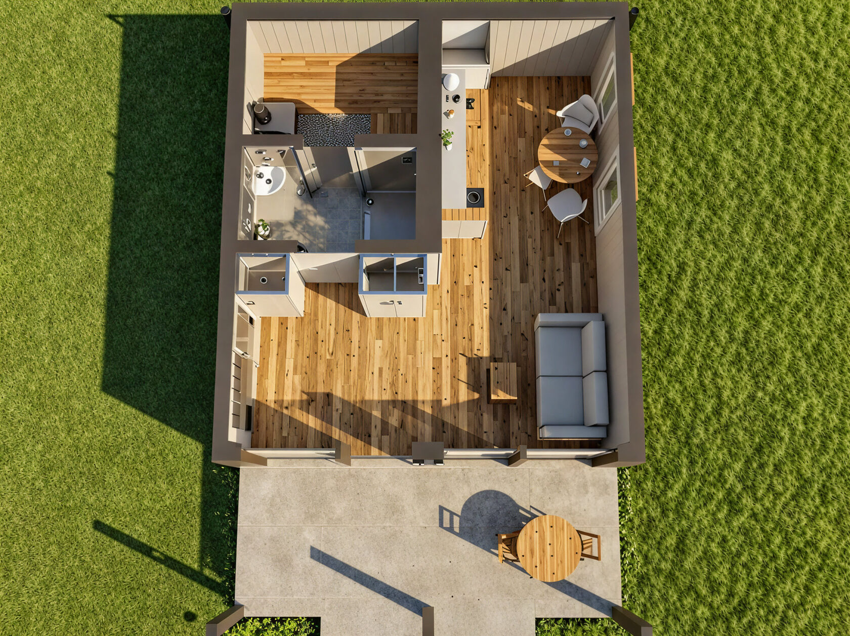 Модульный дом | Mini 33-01