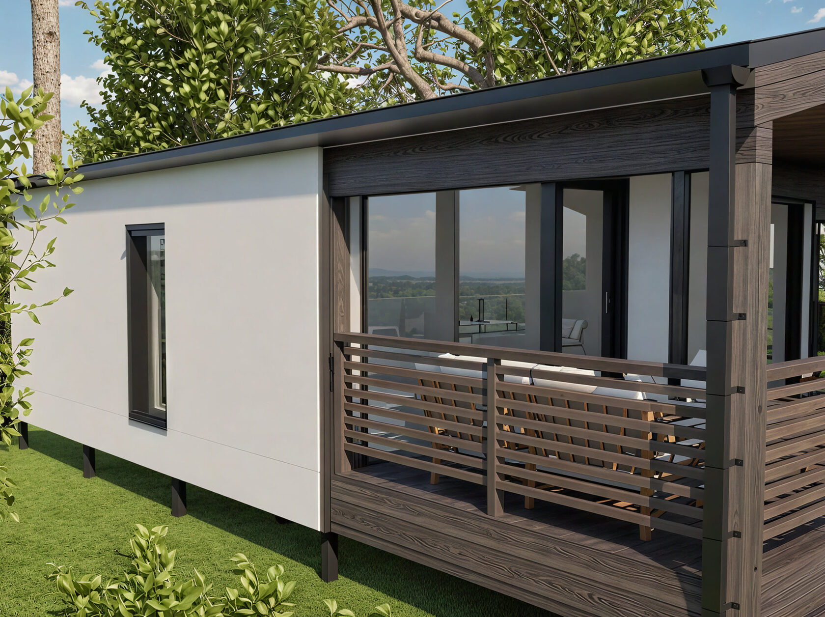 Модульный дом | Mini 55-01