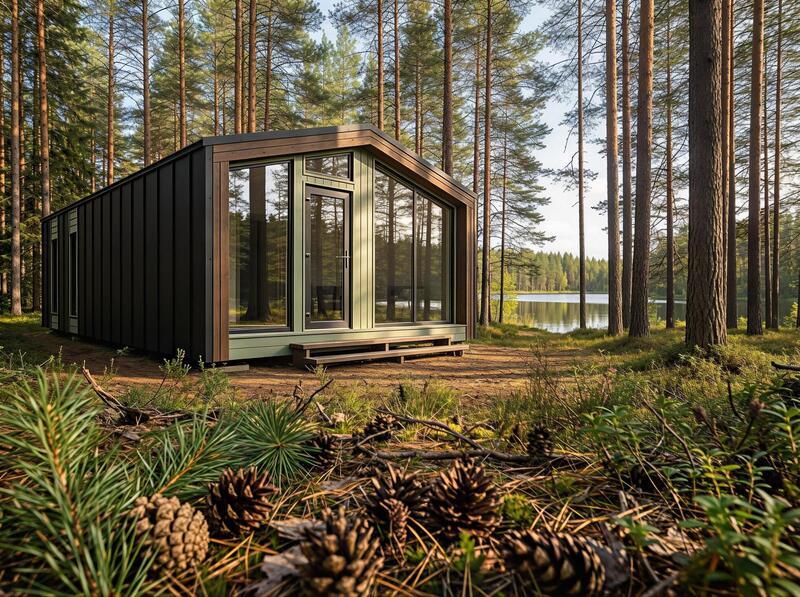 Быстровозводимый дом: Жизнь начинается здесь, а не на стройке | Проекты под ключ