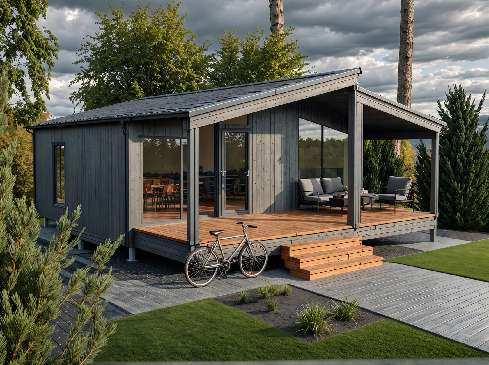 Модульный дом | Mini 64-02