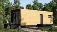 Модульный дом | Box 39-01 с сауной