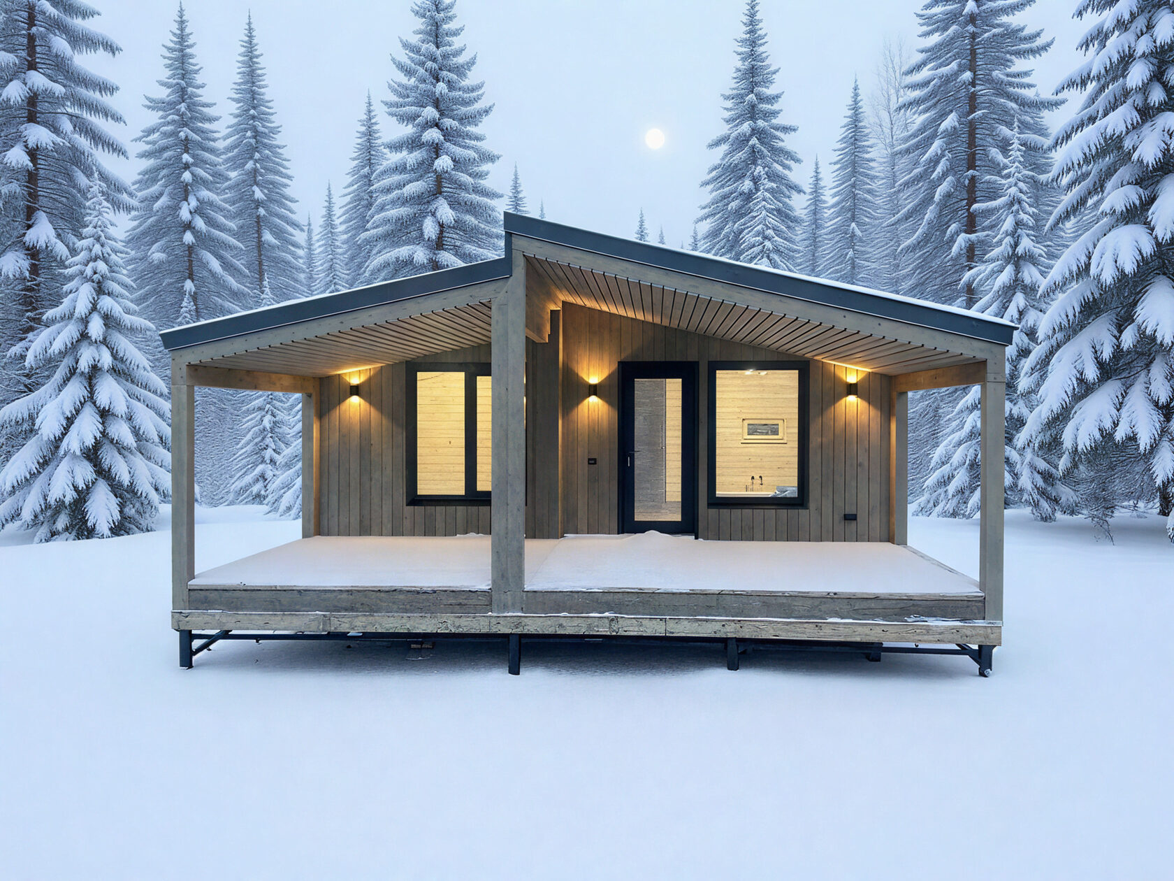 Модульный дом | Mini 55-01