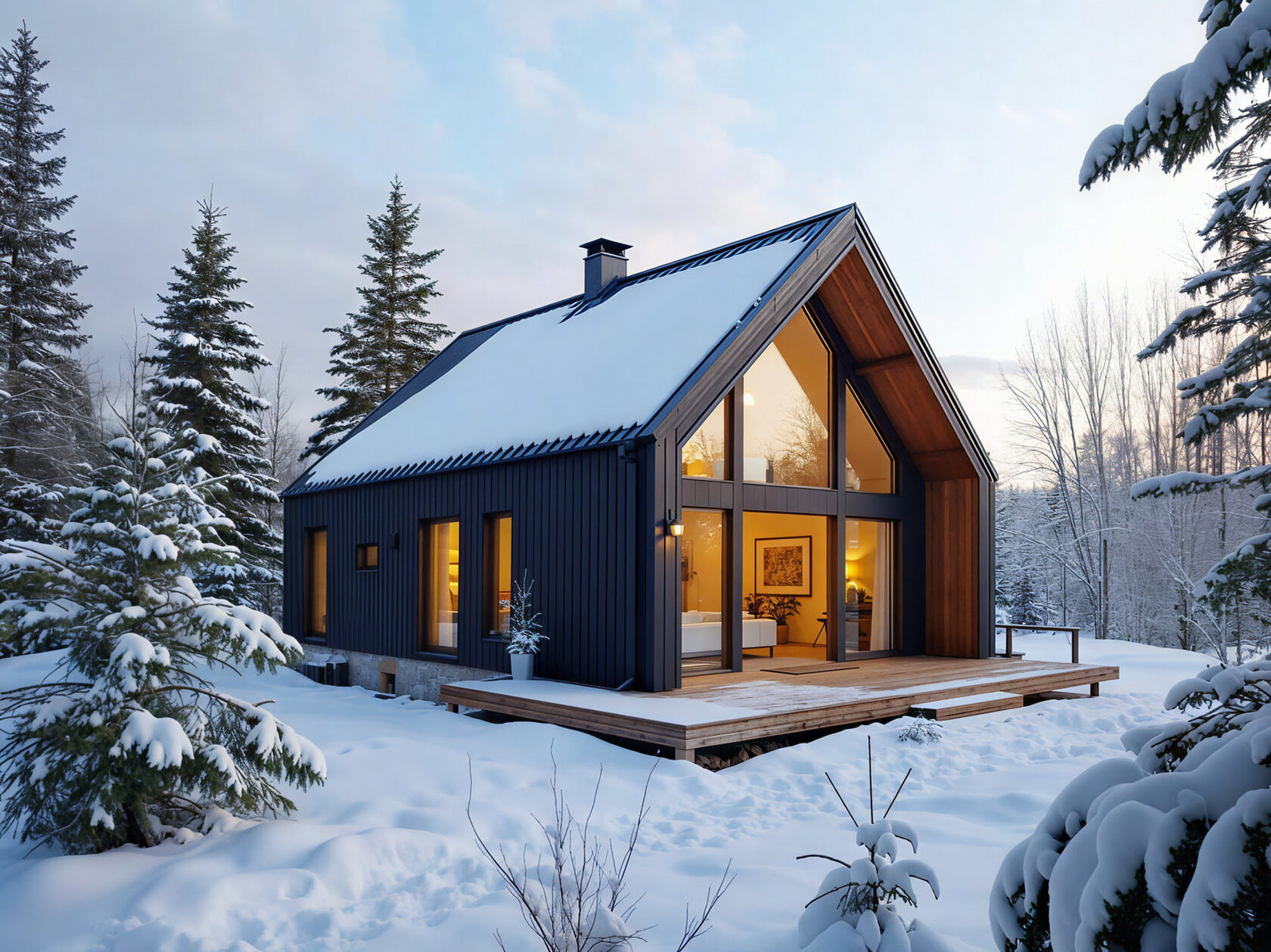 Дома для сдачи в аренду | Проект модульного дома Mini 26-01