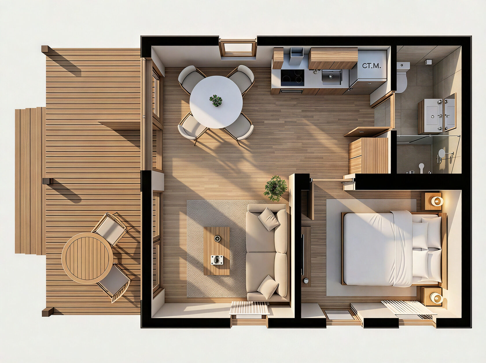 Модульный дом | Mini 33-01