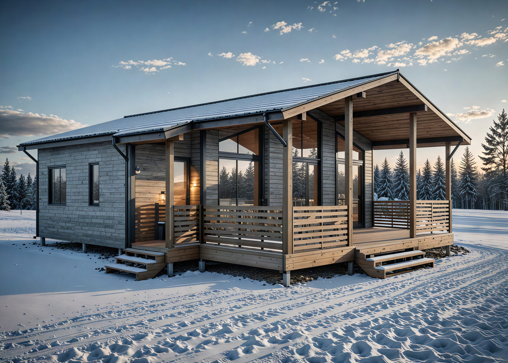 Модульный дом | Optima Classic 90