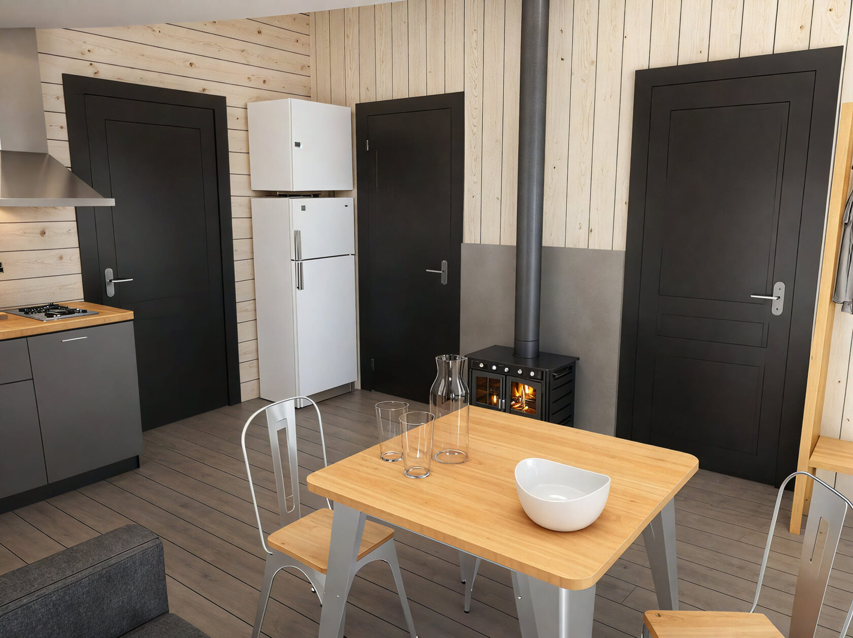 Модульный дом | Mini 55-02