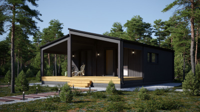 Модульный дом | Mini 55-01